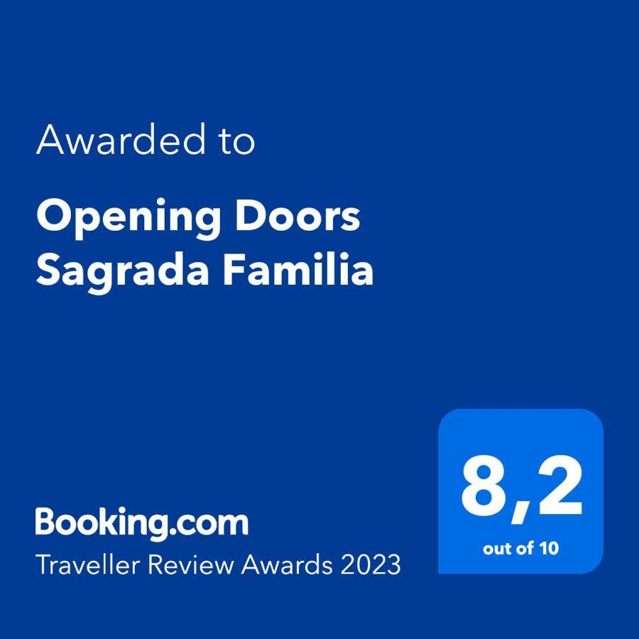 Opening Doors Sagrada Familia Leilighet Barcelona Eksteriør bilde