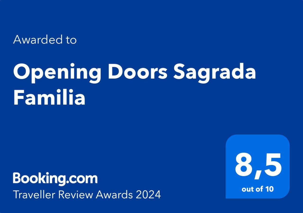 Opening Doors Sagrada Familia Leilighet Barcelona Eksteriør bilde